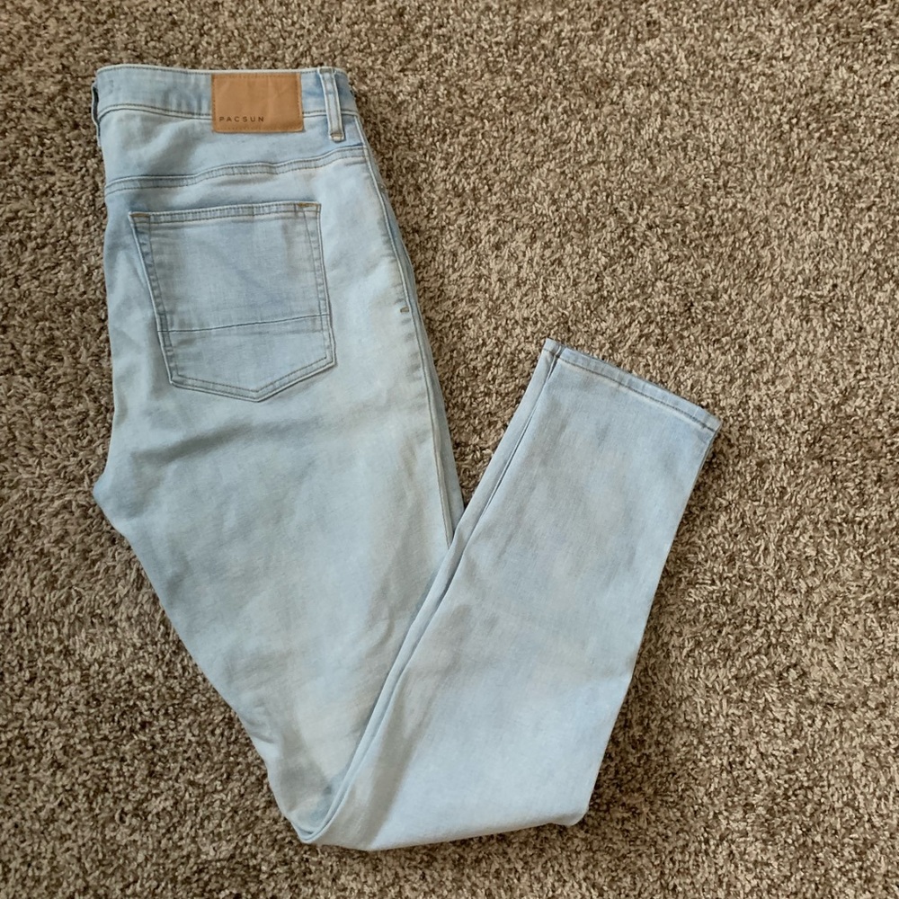 Mens Pacsun denim jeans 33’32 stacked skinny